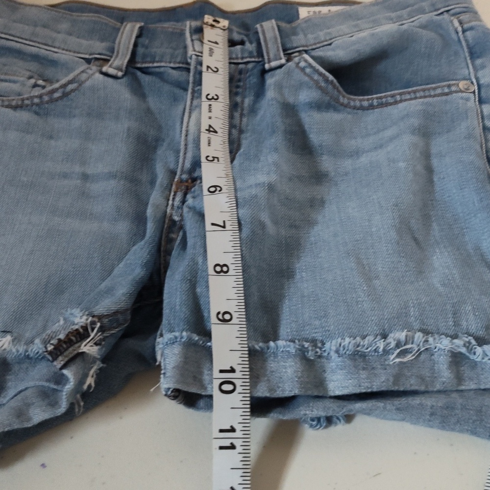 Rag & Bone jean shorts light wash cuffed color Wiley size 25 - Picture 8 of 10